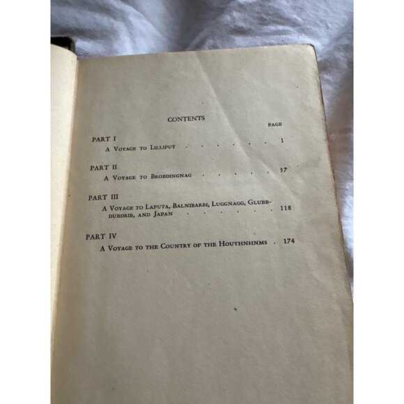 Gullivers Travels By Jonathan Swift Hardcover Art-Type Edition J.G. Ferguson & A - Picture 6 of 8